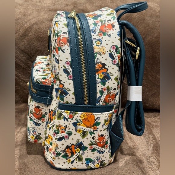 Loungefly Disney Lion King Backpack NWT - Picture 4 of 9